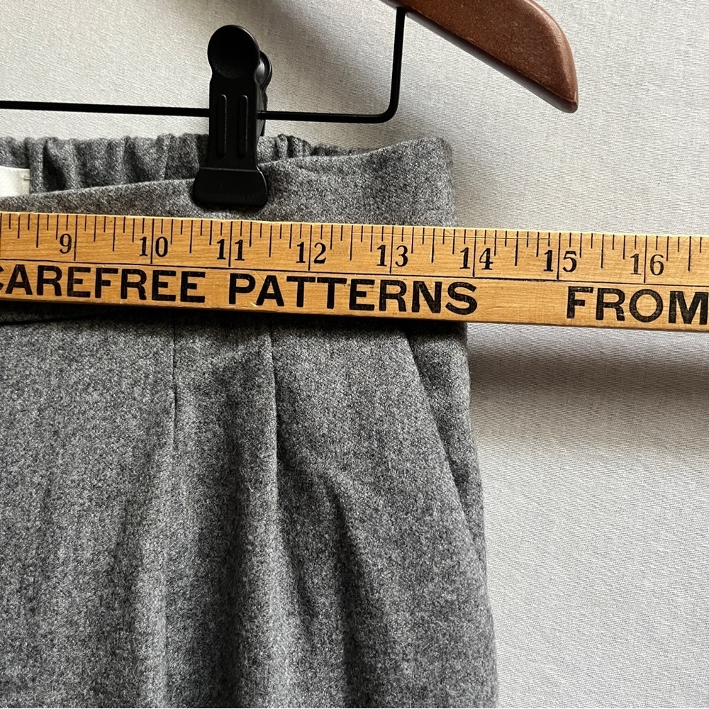 Aritzia Babaton Cohen Wool Cashmere Blend Trousers Grey Size 2 - Picture 10 of 11